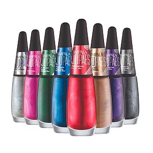 Kit Esmalte Metálico Impala Ju Paes Na Estrada C/8