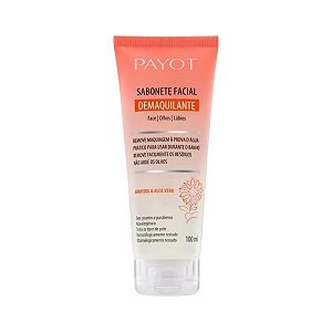 Sabonete Facial Demaquilante Payot Girassol & Aloe Vera 100ml