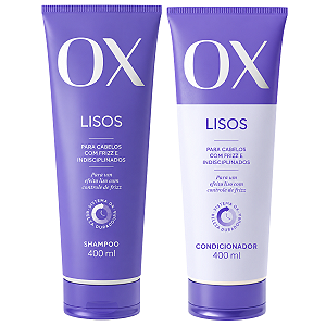 Kit Ox Lisos: Shampoo e Condicionador 400ml