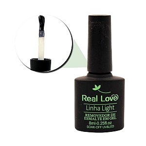 Removedor de Esmalte em Gel Real Love Linha Light 8ml Xd-gel-37
