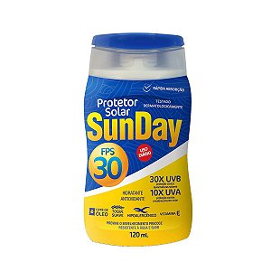 Protetor Solar Nutriex Sunday Corporal Fps 30 120ml