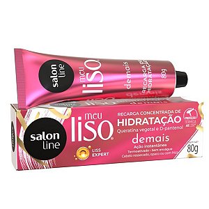 Recarga Concentrada de Hidratação Salon Line Meu Liso Demais 80g