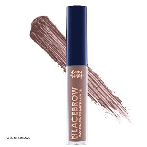 Máscara Para Sobrancelhas em Gel Bruna Tavares Bt Lacebrow Brown 2,5g Validade 14.07.2026