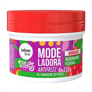 Modeladora Salon Line #ToDeCacho Antifrizz Morango 120g