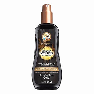 Óleo Bronzeador Corporal Australian Gold Bronzing Intensifier Dry Oil Spray 237ml