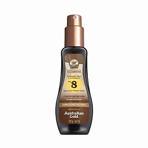 Protetor Solar Australian Gold Spray Gel Fps 8 125g