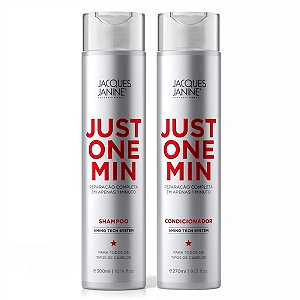 Kit Jacques Janine Just One Min: Shampoo e Condicionador 270ml