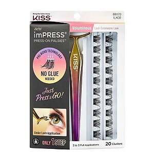 Cílios Autocolantes Kiss New York Impress Voluminous Ilk02