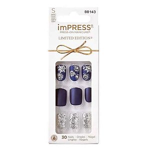 Unhas Autocolantes Kiss Impress Feeling Pine C/30 Im59x