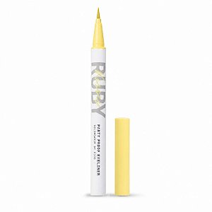 Delineador Para Olhos Ruby Kisses Party Proof Eyeliner Retro Yellow 0,5g Pte02b