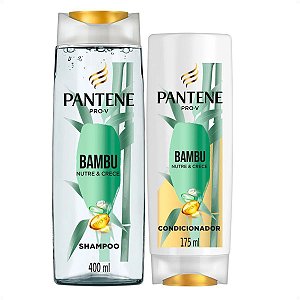 Kit Pantene Pro-V Bambu: Shampoo 400ml e Condicionador 175ml