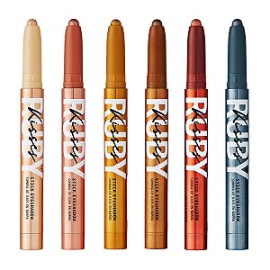 Kit Sombra Para Olhos em Barra Ruby Kisses Stick Eyeshadow 1,4g C/6