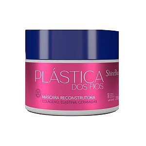 Máscara Reconstrutora Shine Blue Plástica dos Fios 315g