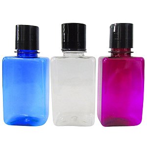 Kit Para Viagem Santa Clara Com 3 Frascos 150ml Colorido