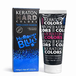 Tonalizante Keraton Hard Colors Heroes Blue 100g
