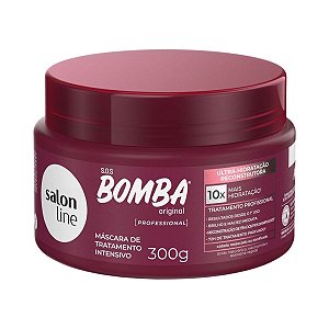 Máscara de Tratamento Intensivo Salon Line Sos Bomba Ultra-Hidratação Reconstrutora 300g