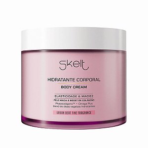 Hidratante Corporal Skelt Body Cream Elasticidade e Maciez Urban Beat 200g