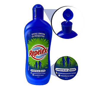 Loção Repelente de Insetos Super Repelex 200ml
