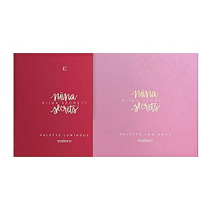 Kit Paleta Multifuncional Eudora Niina Secrets Luminous 1 e 2