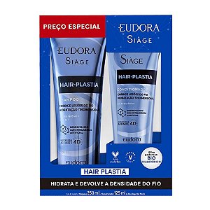Kit Eudora Siáge Hair-Plastia Com 2