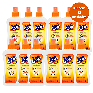 Kit Spray Repelente de Insetos Cimed Xô Inseto com 12 200ml