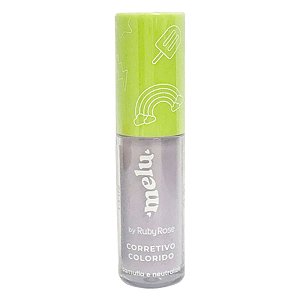 Corretivo Líquido Colorido Melu By Ruby Rose Lilás Cl02 5ml