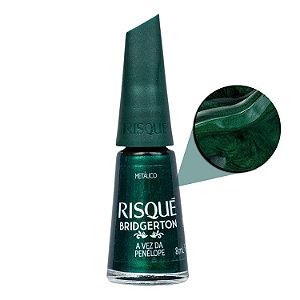 Esmalte Metálico Risqué Bridgerton A Vez da Penelope 8ml
