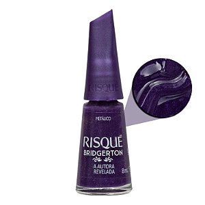 Esmalte Metálico Risqué Bridgerton A Autora Revelada 8ml