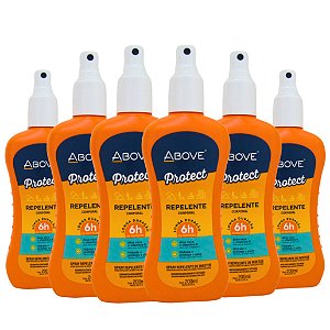 Kit Repelente Corporal Above Protect Com 6 200ml