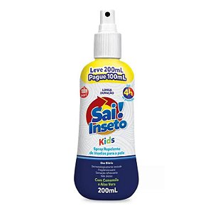 Spray Repelente Nutriex Kids Sai! Inseto 200ml