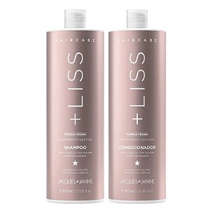 Shampoo + Condicionador Jacques Janine Hair Care + Liss 750ml