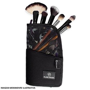 Necessaire Case de Pincéis Klass Vough Dobrável Ref: Kc06