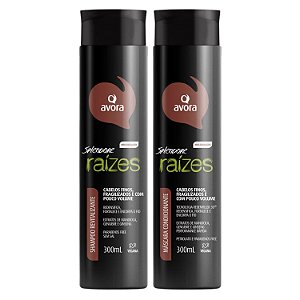Shampoo + Máscara Condicionante Avora Splendore Raízes 300ml