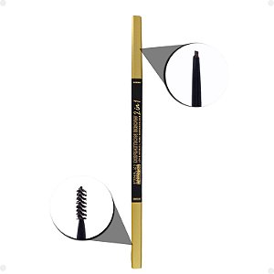 Lápis para Sobrancelha Pink 21 Definition Brow 2 In 1 Preto