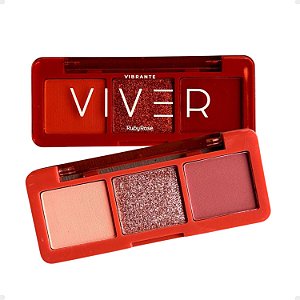 Trio de Sombras Ruby Rose Viver Vibrante HB-F528