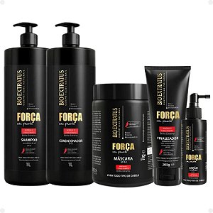 Kit Bio Extratus Força Com Pimenta Com 5