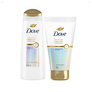 Kit Dove Bond Intense: Shampoo e Condicionador 150ml
