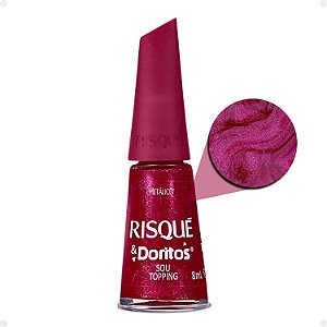 Esmalte Metálico Risqué & Doritos Sou Topping 8ml