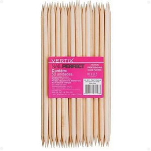 Belliz Vertix Palito de Manicure Duas Pontas 50un