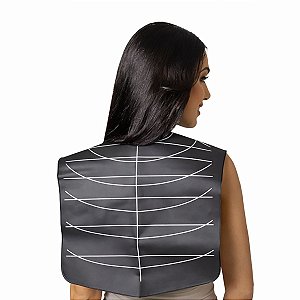 Capa Geométrica Grande Santa Clara Preta Cód.408