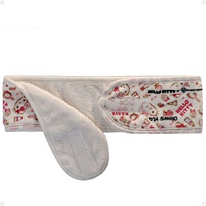 Faixa de Cabelo Hello Kitty By Klass Vough Hair Band em Poliéster e Velcro Vbhk-01b