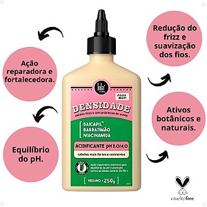 Acidificante Lola Densidade Cabelos Fortes e Resistentes 250g