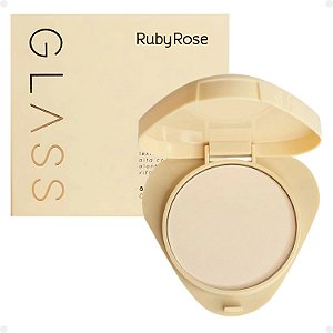 Pó Compacto Ruby Rose Glass Gpf10 Hb-863-1