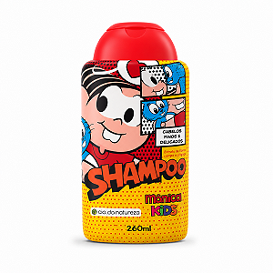 Shampoo Cia da Natureza Mônica Kids Cabelos Finos e Delicados 260ml