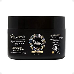 Geleia Ativadora Arvensis Cachos Naturais Suave Fixação 250g