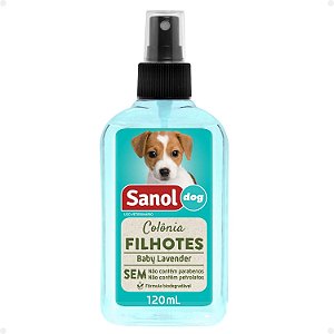 Colônia Filhotes Sanol Dog Baby Lavender 120ml