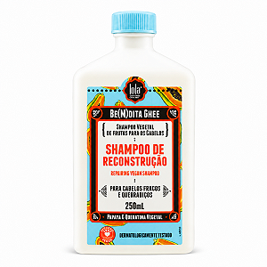 Shampoo de Reconstrução Lola Bem(m)dita Ghee Mamão 250ml