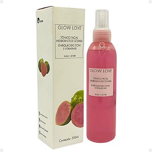 Tônico Facial Hidratante Max Love Glow Love Goiaba 5 Vitaminas 200ml