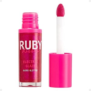 Gloss Glitter Ruby Kisses Electric Glaze 04 Fuchsia Lgg04b