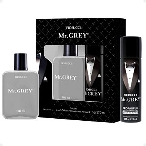 Kit Fiorucci Mr. Grey: Deo Colônia 100ml E Desodorante 170ml